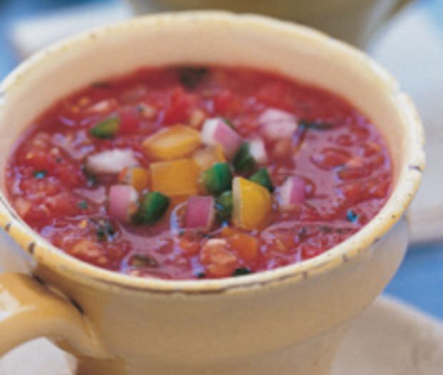 Garden Gazpacho with White Beans | Bean Commission
