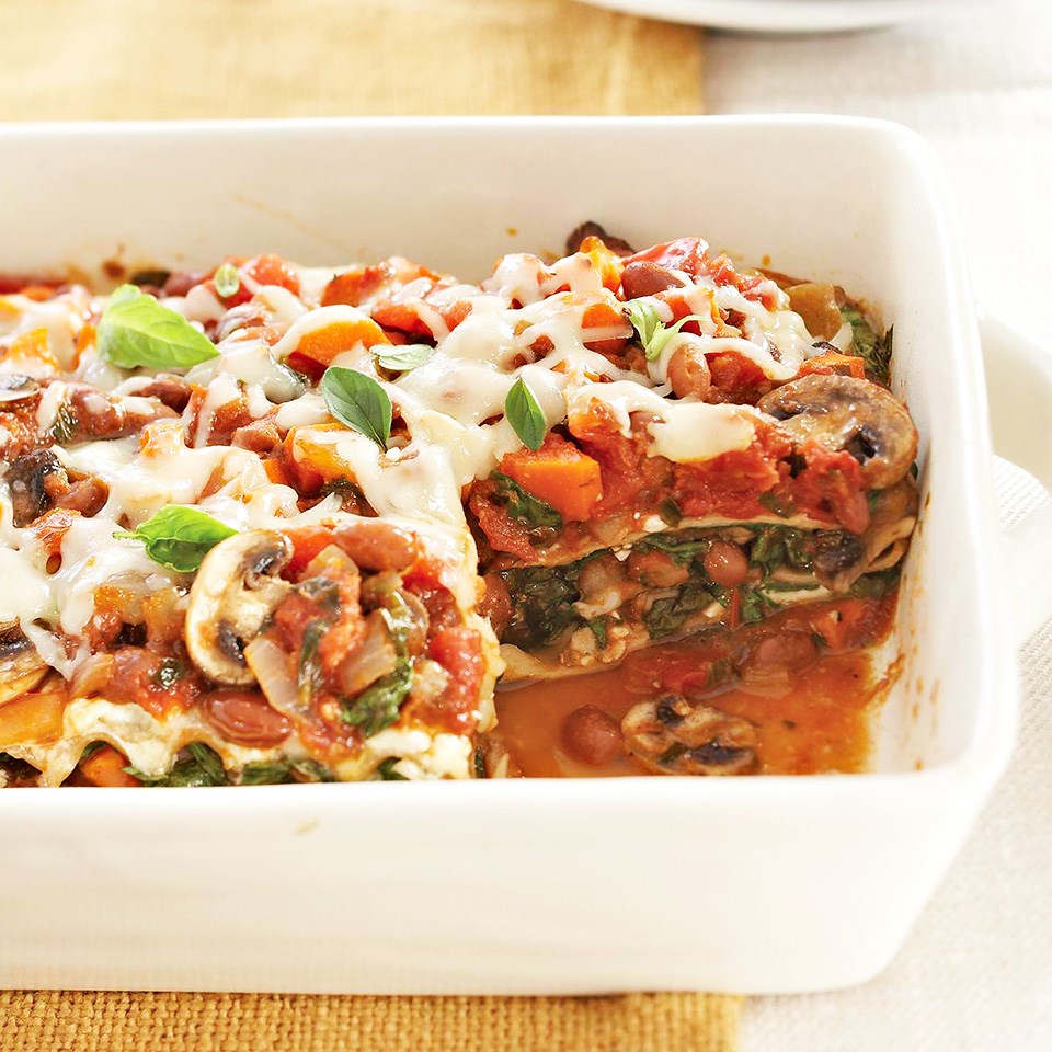 Bean Vegetable Lasagna