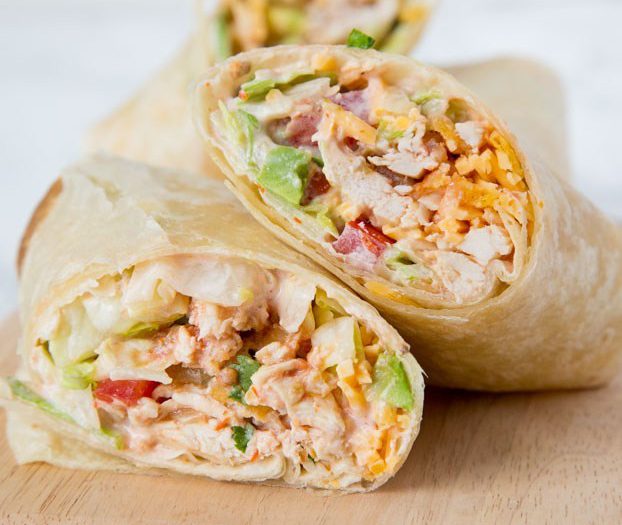 Southwestern Chicken Wraps | Bean Commission