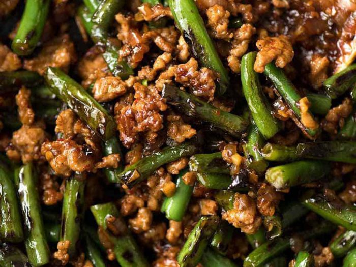 Pork Stir-Fry with Green Beans and Peanuts | Bean Commission
