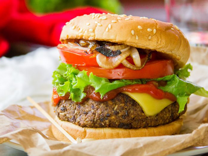 Black Bean & Walnut Burgers | Bean Commission